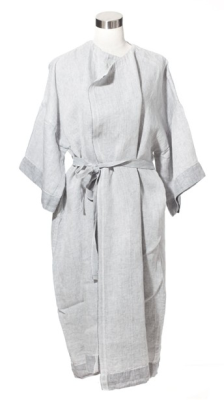 Linen bathrobes