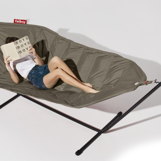  Fatboy Headdemock Taupe hammock with stand black - 5
