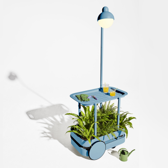 Stolik barowy Fatboy Jolly Trolley Wave Blue - 8