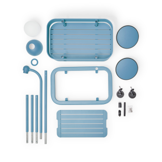 Stolik barowy Fatboy Jolly Trolley Wave Blue - 7