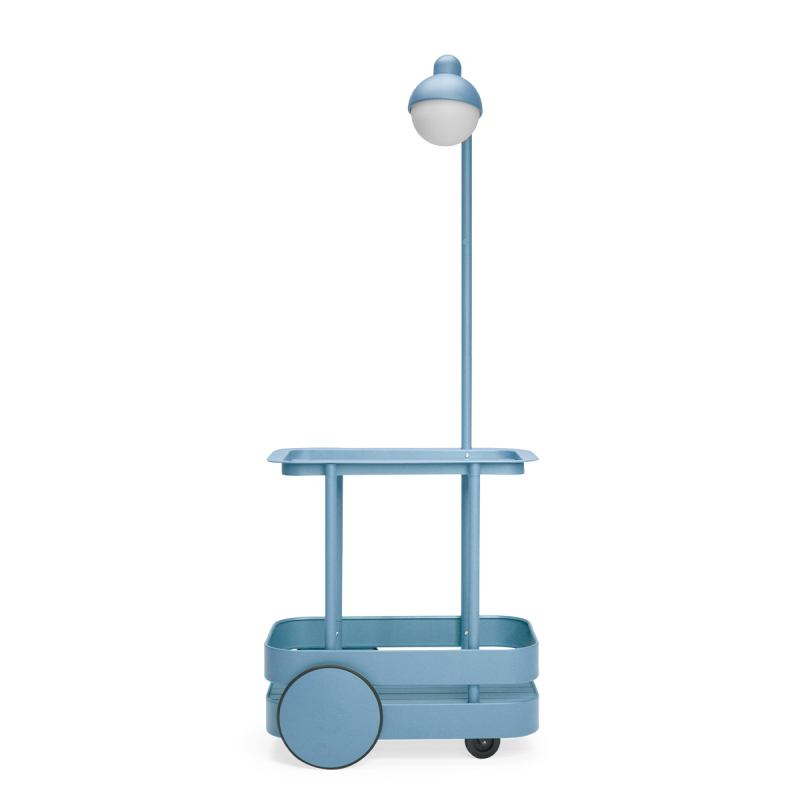 Stolik barowy Fatboy Jolly Trolley Wave Blue