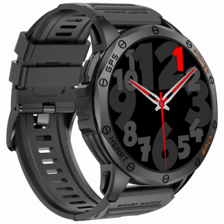 Smartwatch Męski GRAVITY GPS GT24-1 Czarny Pasek Silikonowy + Granatowy Pasek Silikonowy - 11