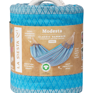  La Siesta Modesta azure double hammock - 6
