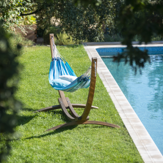  La Siesta Modesta azure double hammock - 4