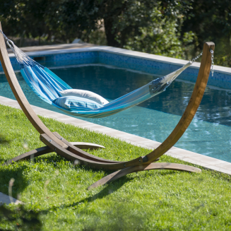  La Siesta Modesta azure double hammock - 2