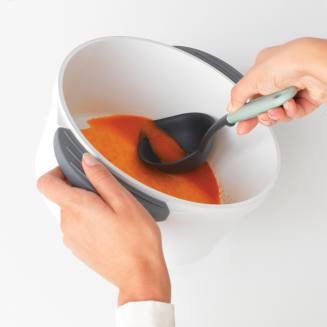  Brabantia Tasty+ Jade Green ladle with scraper - 4
