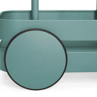 Fatboy Jolly Trolley Dark Sage bar table - 5