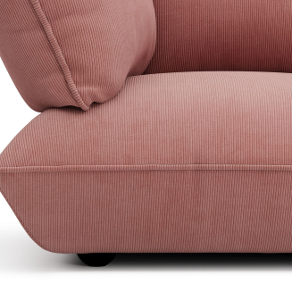 Sofa narożna Fatboy Sumo Corner Sofa Right Cord Soft Pink - 4