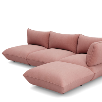 Sofa narożna Fatboy Sumo Corner Sofa Right Cord Soft Pink - 2