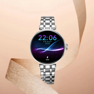 Smartwatch Gravity Srebrno Czarny 2 Paski GT26-9 - 5