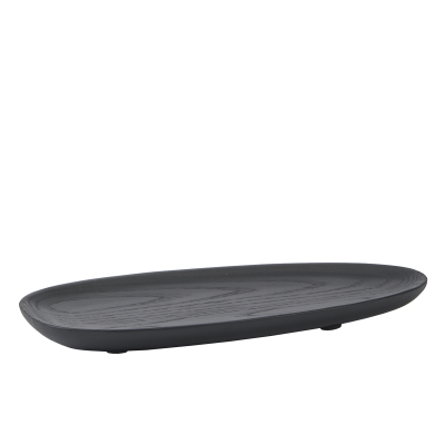  Aquanova Cole Black wooden tray 30x13 cm