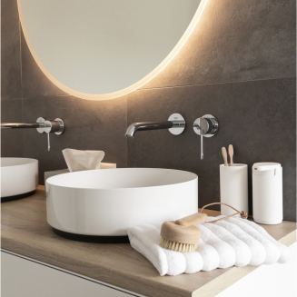 Kubek łazienkowy Zone Denmark Rim White - 5