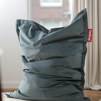  Fatboy Original Slim Velvet Rhubarb pouffe 155x120 cm - 5