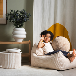  Wigiwama Pouffe Marshmallow Children's Pouffe - 2