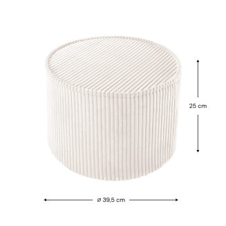  Wigiwama Pouffe Marshmallow Children's Pouffe - 3