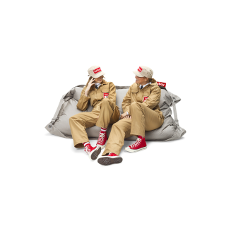  Fatboy Buggle-Up Light Gray pouffe 185x137 cm - 4