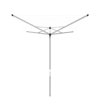 Brabantia Topspinner 40 rotary garden dryer, metallic gray - 2