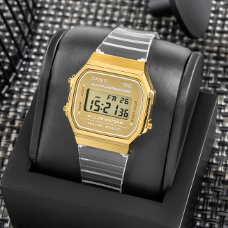 Zegarek Damski CASIO Vintage A168XESG-9AEF + BOX - 5