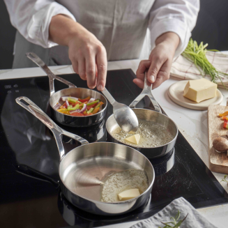 Patelnia stalowa Demeyere Mini 3 12 cm - 7