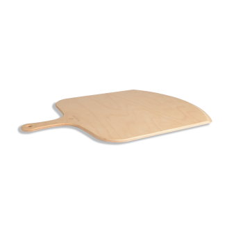  Emile Henry black pizza baking stone set with wooden spatula - 3