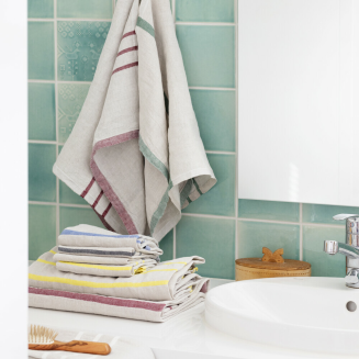  Lapuan Kankurit USVA linen-yellow towel 70x130 cm - 4