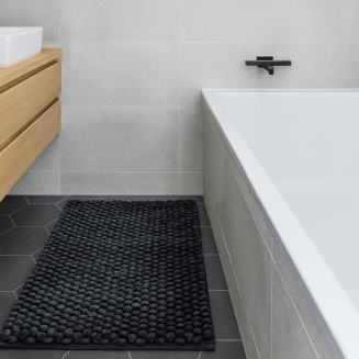 Dywanik łazienkowy Aquanova Onyx Dark Grey 70x120 cm - 2
