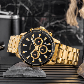 Zegarek Męski Skmei 2295GD + BOX - 4