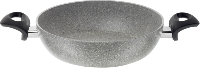  Deep granite induction frying pan with 2 handles Ballarini Ferrara - 24 cm