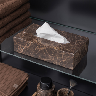 Pojemnik na chusteczki Mette Ditmer Denmark Marble Brown - 3