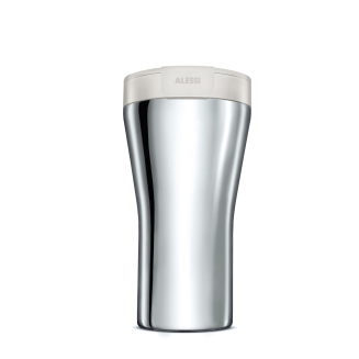 Alessi Caffa thermal mug, white - 2
