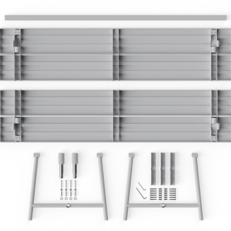 Stół ogrodowy Fatboy Fred's Table Light Grey - 6