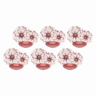  Dinner service for 6 people Rose&Tulipani Cosmea - 4