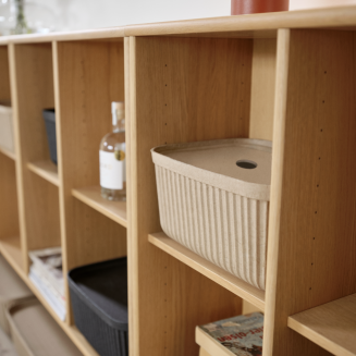  Set of 2 Zone Denmark Pulp Black boxes 32x23x15 cm - 4