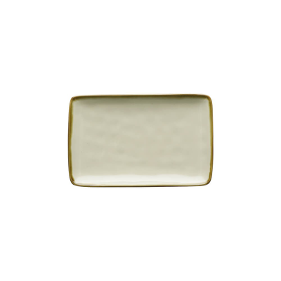  Rose&Tulipani | Set of 4 Concerto Avorio rectangular plates - Ivory, 20 x 13 cm