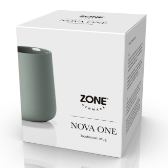  Zone Denmark Nova One Taupe Toothbrush Cup - 4