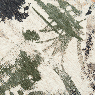  Louis de Poortere Gallery Collection Fresque Indian Rice round rug, 240 cm - 4