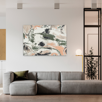  Louis de Poortere Gallery Collection Fresque Indian Rice round rug, 240 cm - 7