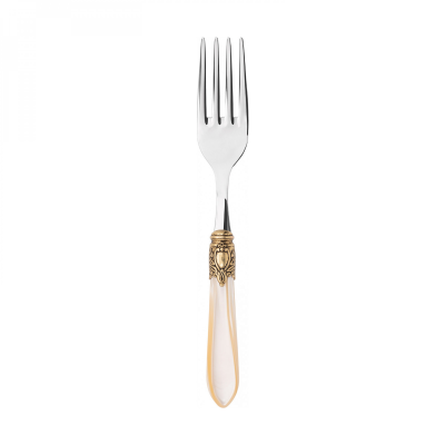 Widelec do serwowania Casa Bugatti Oxford Ivory/Gold