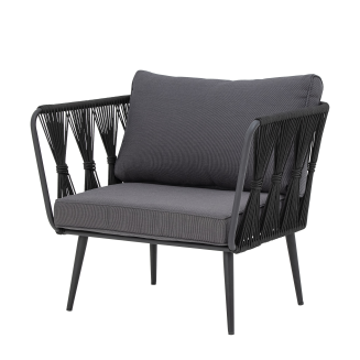  Bloomingville Pavone Black garden chair - 3