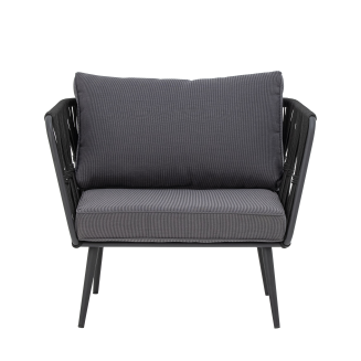  Bloomingville Pavone Black garden chair - 5