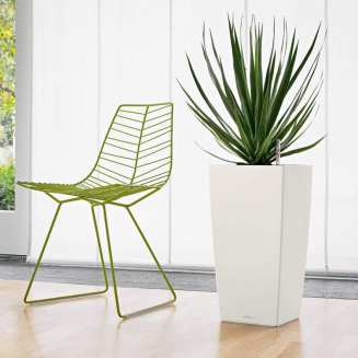  Lechuza Cubico Premium 22 flowerpot | 30 | 40 | 50 white gloss - 10