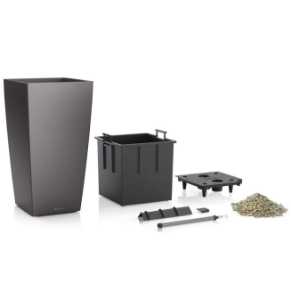  Lechuza Cubico Premium 22 flowerpot | 30 | 40 | 50 white gloss - 2