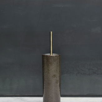  Aquanova Ugo Vintage bronze toilet brush - 2