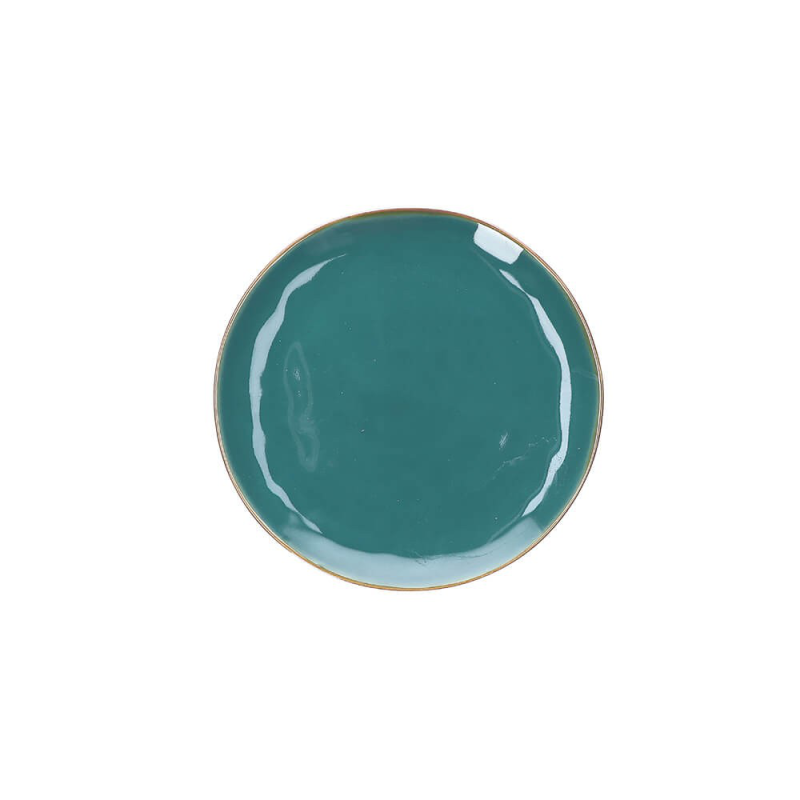  Rose&Tulipani | Set of 4 Concerto Ottanio salad plates - Blue-green, 20 cm