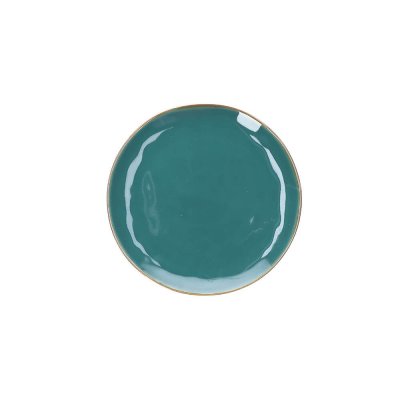  Rose&Tulipani | Set of 4 Concerto Ottanio salad plates - Blue-green, 20 cm