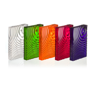  Guzzini Ripples 0.5 l transparent flat bottle - 4