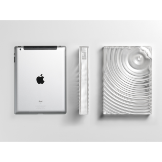  Guzzini Ripples 0.5 l transparent flat bottle - 3