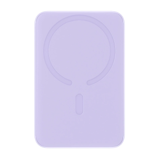 Powerbank magnetyczny Baseus Magnetic Mini 10000mAh, USB-C 20W MagSafe (fioletowy) - 4