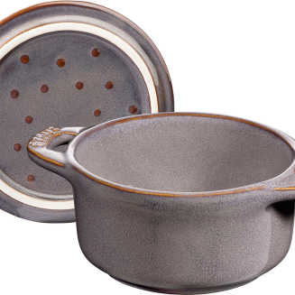  Staub Mini Cocotte Round, 4 pcs - 200 ml, Antique gray - 4