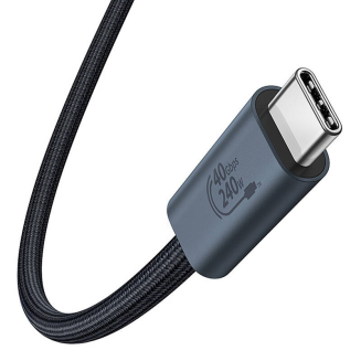 Kabel szybkiego ładowania USB-C do USB-C Baseus Flash 2 240W 1m (czarny) - 5